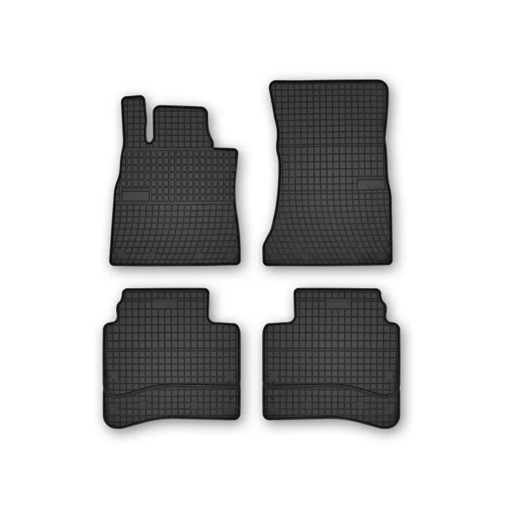 Gulvmatter Mercedes S (W222) Sedan (2013-2020) – med sidekant på 1 cm | Frogum