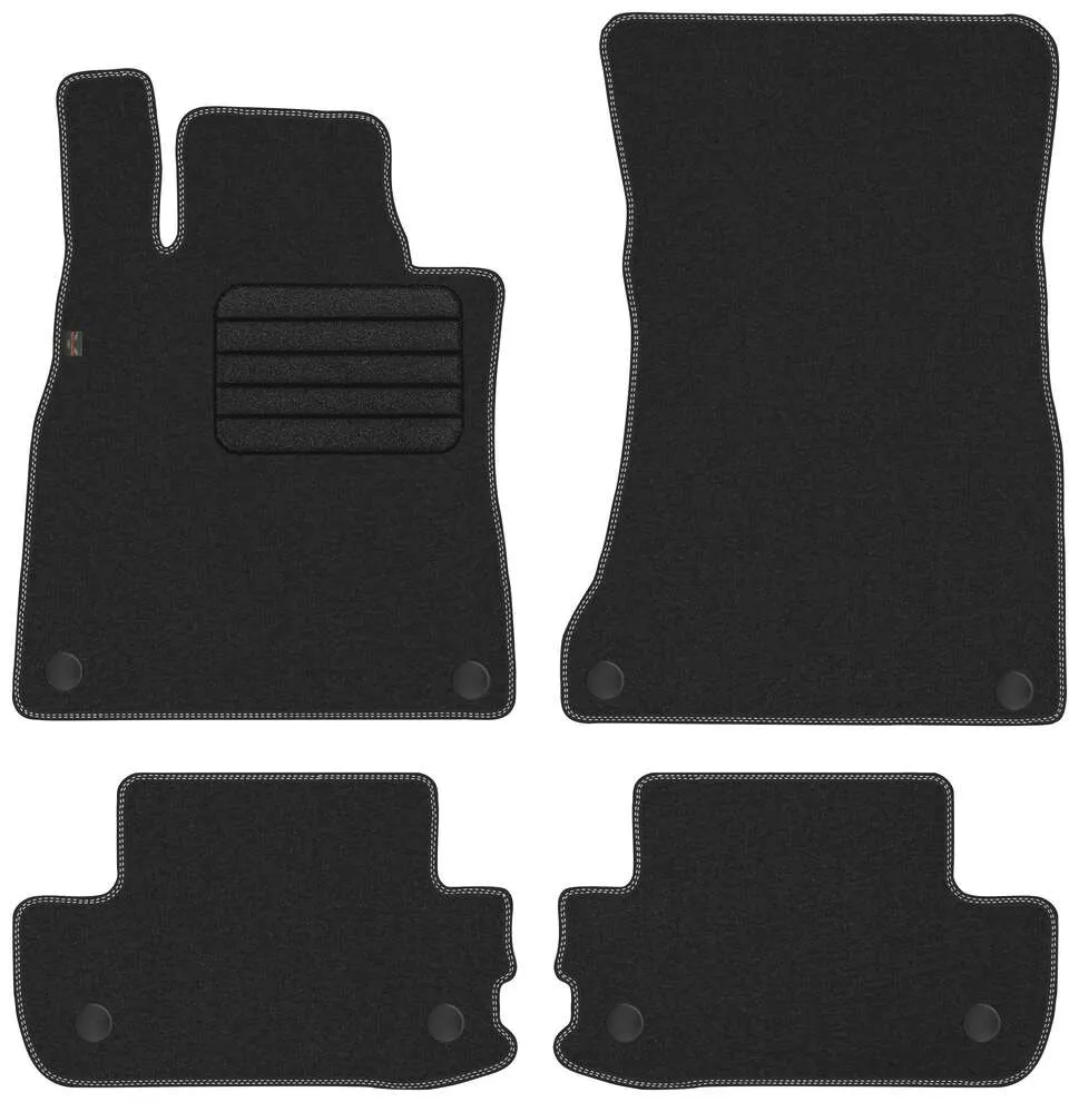 Stoffmatter Mercedes S (W222) Coupe (2013-2020) – Premium Stoff - Textil