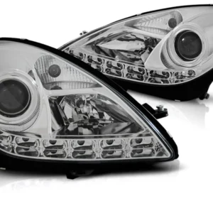 Frontlykter Mercedes SLK R171 (2004–2011) Xenon DRL Krom - LPMEE4