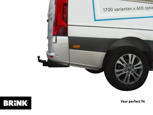 Tilhengerfeste Mercedes Sprinter III (W907) (2018-) – Fastmontert trekkkrok | Brink