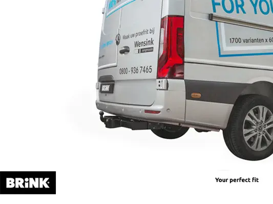 Tilhengerfeste Mercedes Sprinter III (W907) (2018-) – Fastmontert trekkkrok | Brink