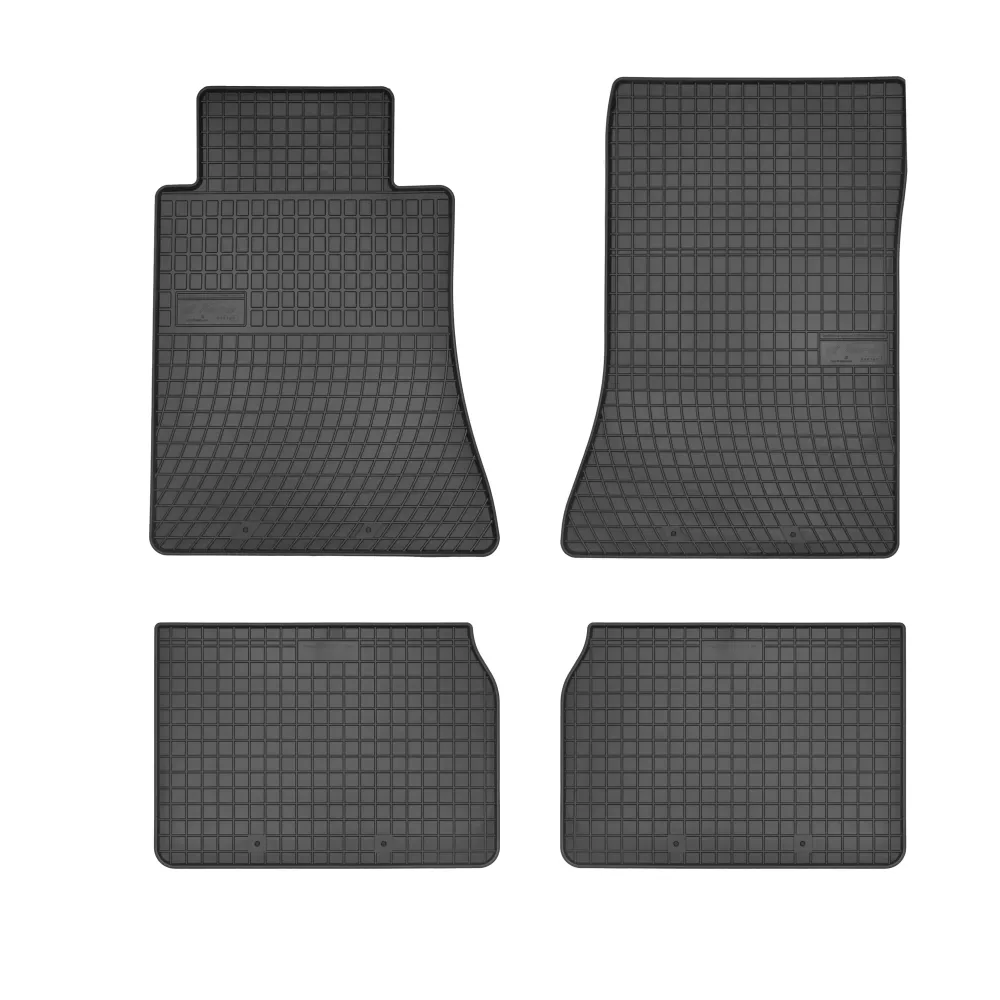 Gulvmatter Mercedes W124 (1984-1997) – med sidekant på 1 cm | Frogum
