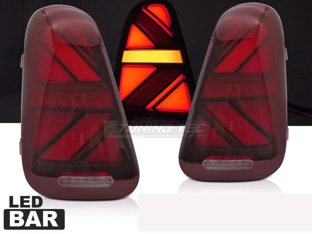 Baklykter Mini Cooper R50 R52 R53 (2001–2006) LED Rød - LDMC25
