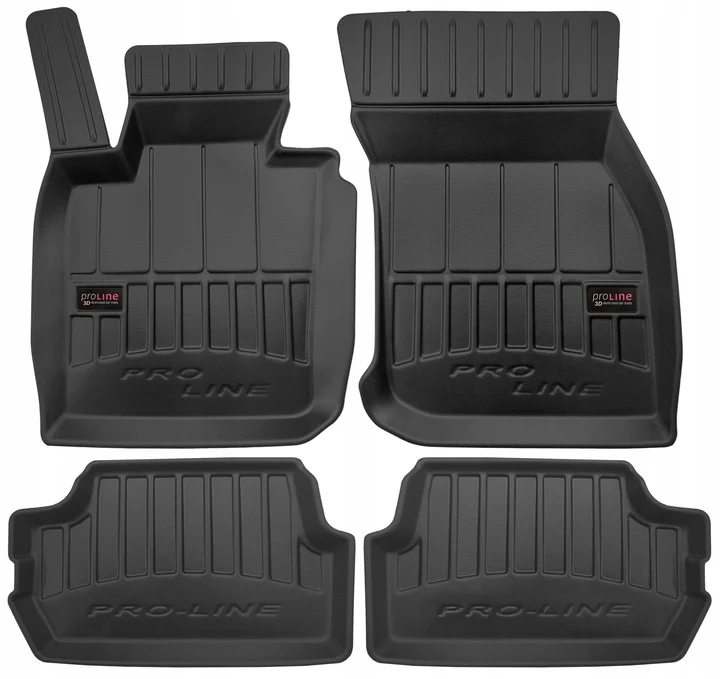Gulvmatter Mini Clubman II (F54) (2015-2024) – 3D Premium med sidekant | Frogum