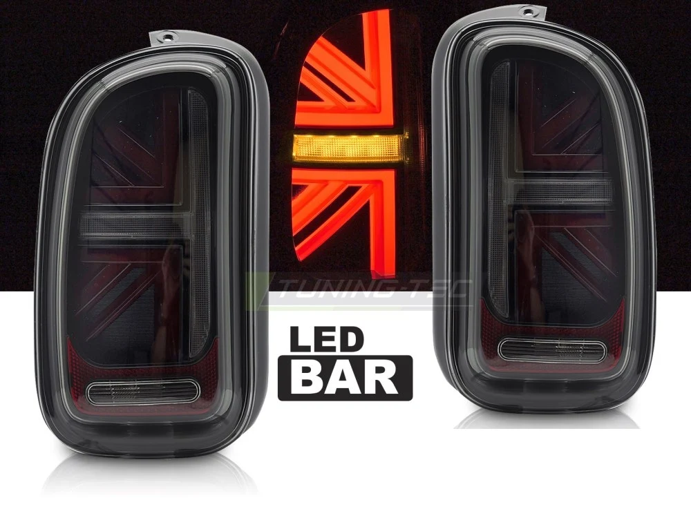 Baklykter Mini Clubman R55 (2007–2014) LED Smoke - LDMC34
