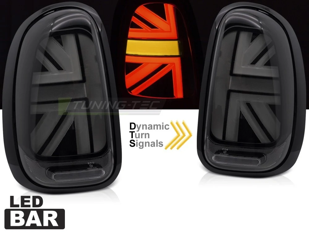 Baklykter Mini Countryman R60 (2010–2016) LED Smoke - LDMC22