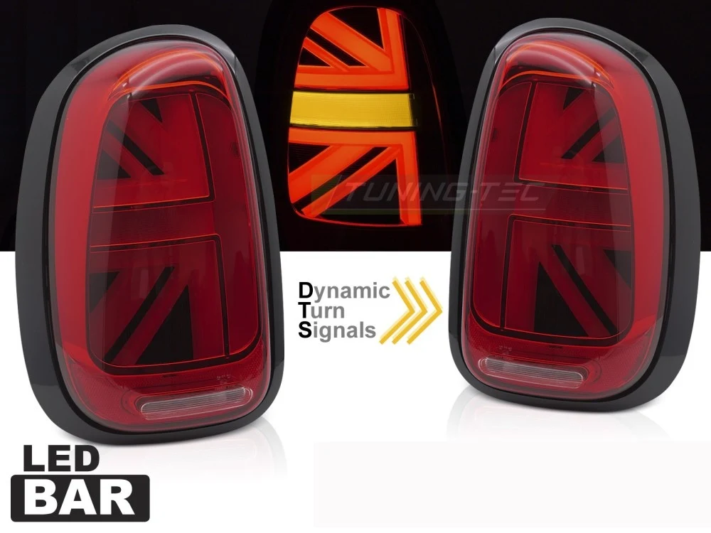 Baklykter Mini Countryman R60 (2010–2016) LED Rød - LDMC21