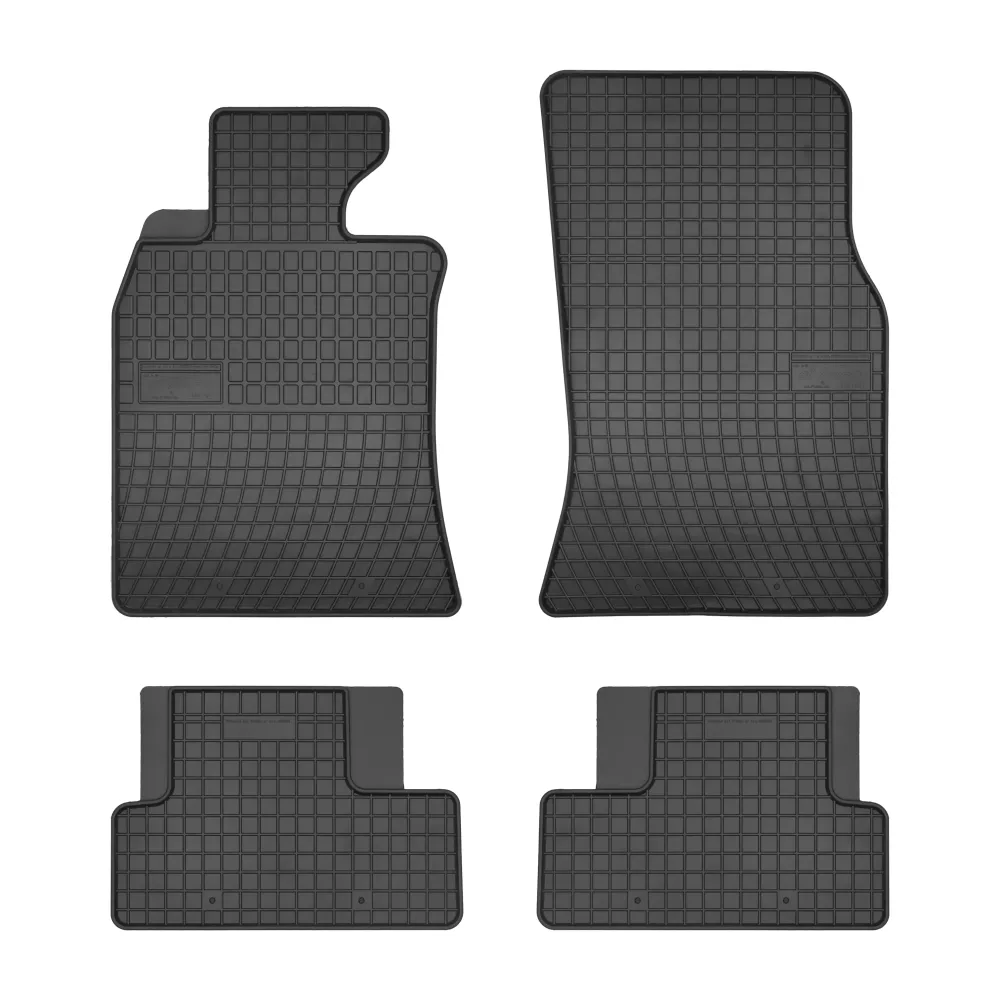 Gulvmatter Mini One / Cooper / Cabrio I/II – med sidekant på 1 cm | Frogum