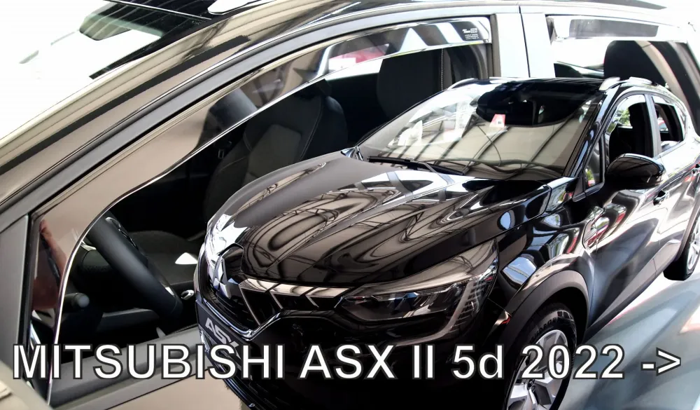 Vindavviser Mitsubishi ASX II / sett 4 stk. (2023-) – PMMA Plexiglass | Heko