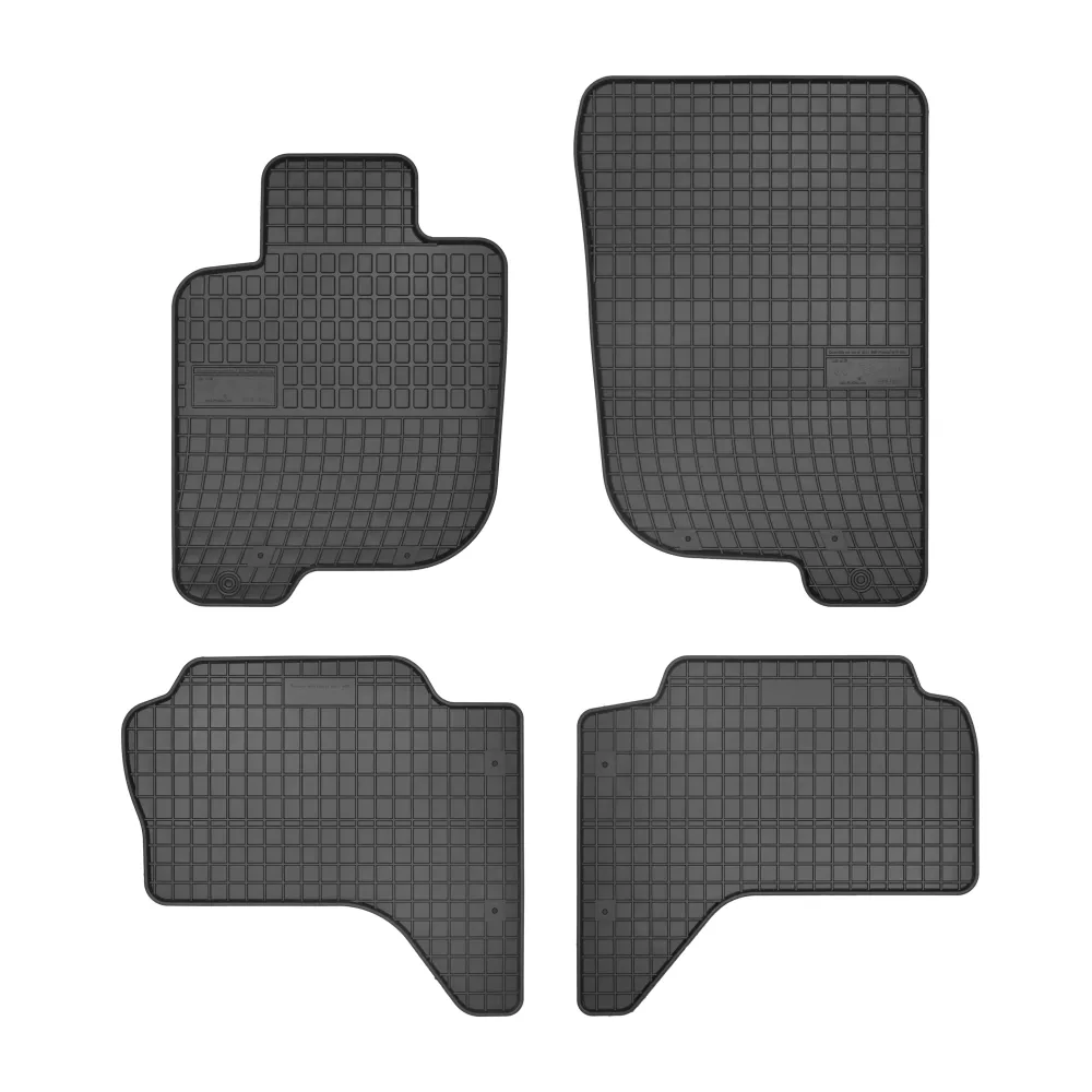 Gulvmatter Mitsubishi L200 (2007-2016) – med sidekant på 1 cm | Frogum