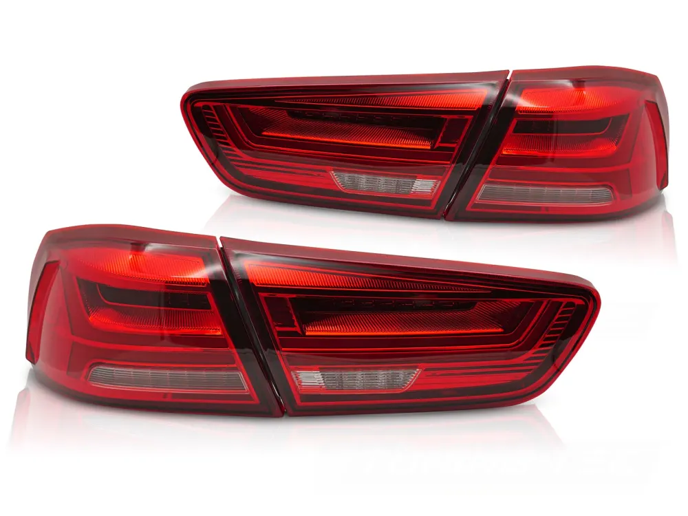 Baklykter Mitsubishi Lancer VIII Sedan (2008–2016) LED Rød - LDMI11