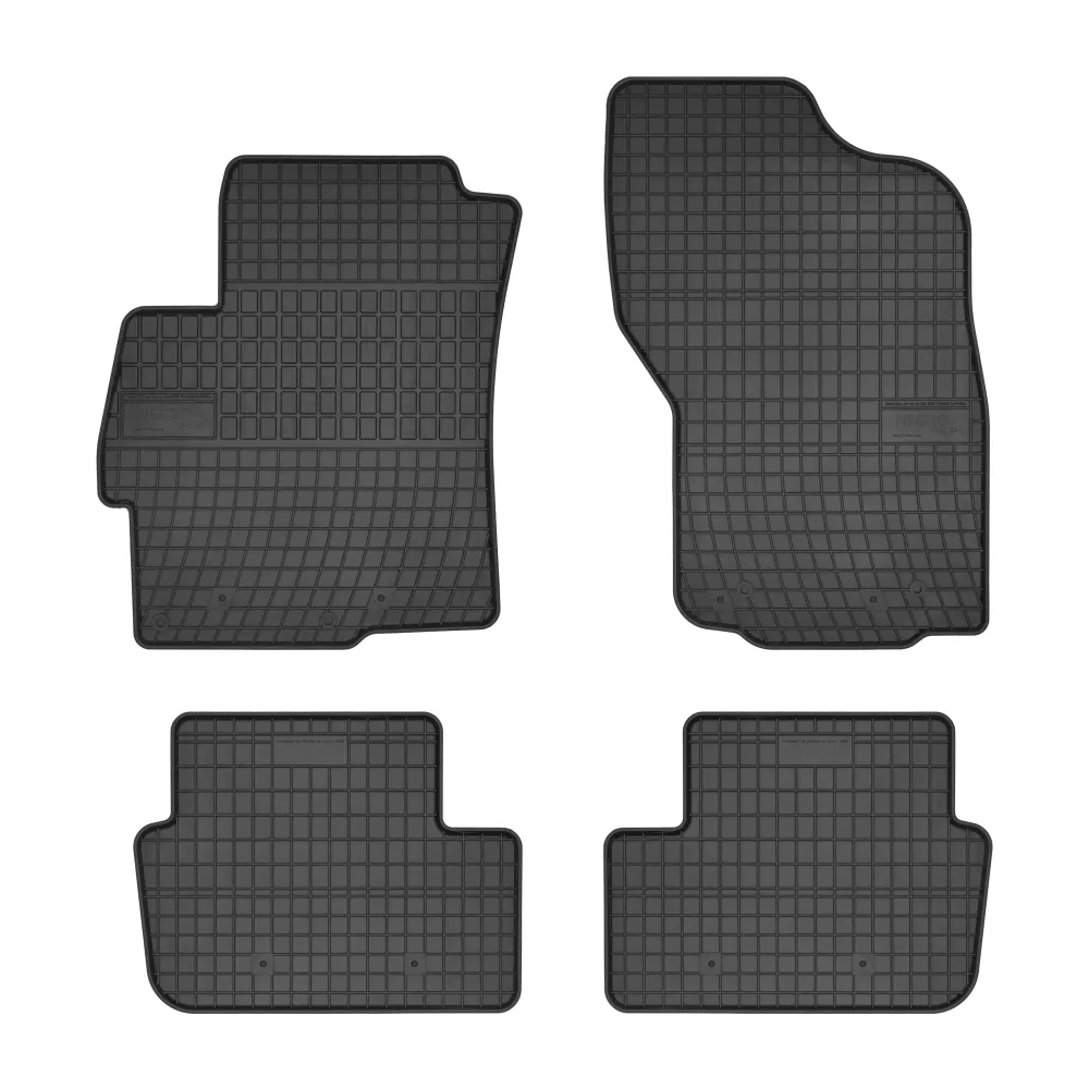 Gulvmatter Mitsubishi Lancer VIII (2008-) – med sidekant på 1 cm | Frogum