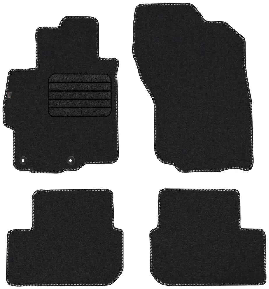 Stoffmatter Mitsubishi Lancer VIII (2007-2016) – Premium Stoff - Textil