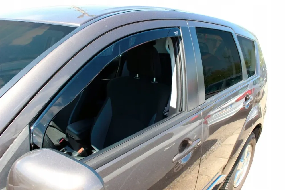 Vindavviser Mitsubishi Outlander II (2006-2012) – PMMA Plexi | Heko