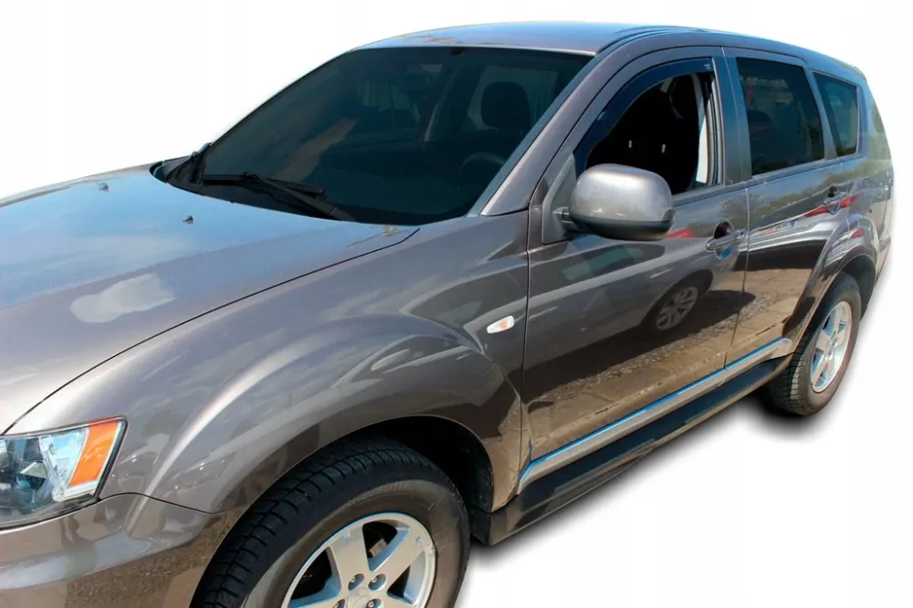 Vindavviser Mitsubishi Outlander II (2006-2012) – PMMA Plexi | Heko
