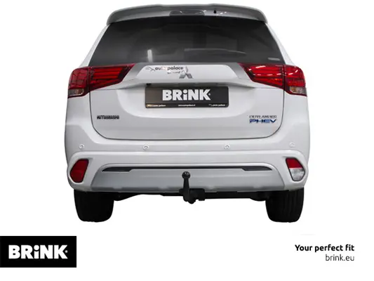 Tilhengerfeste Mitsubishi Outlander III Facelift (2015-2022) – Avtagbart med elsett | Brink