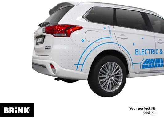 Tilhengerfeste Mitsubishi Outlander III Facelift (2015-2022) – Avtagbart med elsett | Brink
