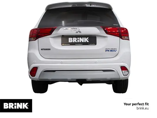 Tilhengerfeste Mitsubishi Outlander III Facelift (2015-2022) – Avtagbart med elsett | Brink