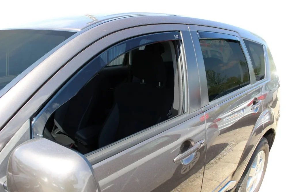 Vindavviser Mitsubishi Outlander II / sett 4 stk. (2006-2012) – PMMA Plexi | Heko