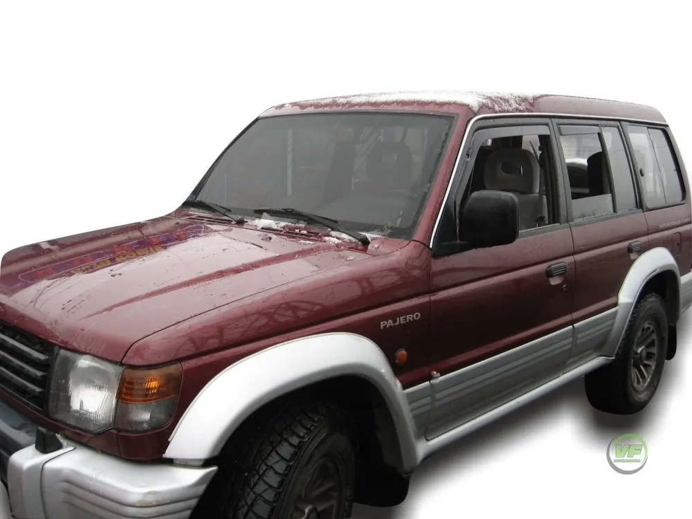 Vindavviser Mitsubishi Pajero II (1990-1999) – PMMA Plexi | Heko