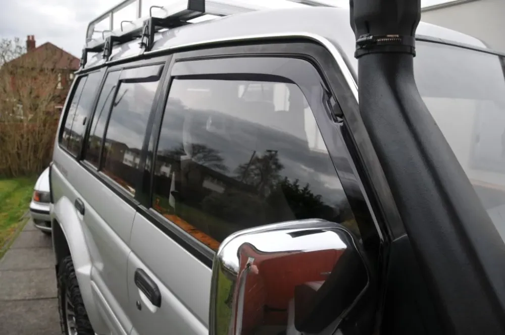Vindavviser Mitsubishi Pajero II (1990-1999) – PMMA Plexi | Heko