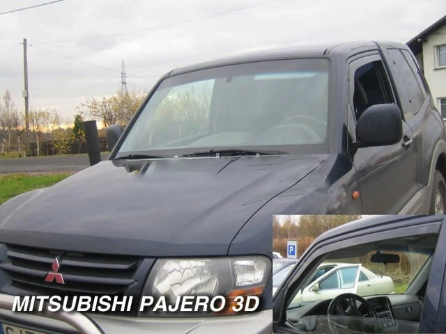 Vindavviser Mitsubishi Pajero III / IV – PMMA Plexi | Heko