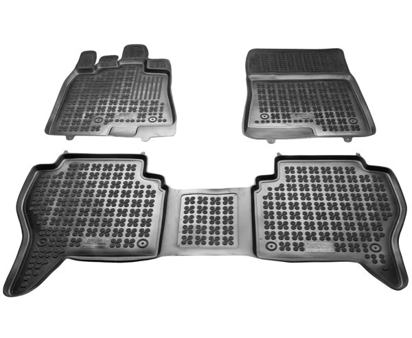 Gulvmatter Mitsubishi Pajero IV (2006-2021) – med høykant | Rezaw-Plast