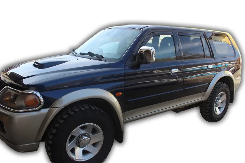 Vindavviser Mitsubishi Pajero Sport (1997-2013) – PMMA Plexi | Heko