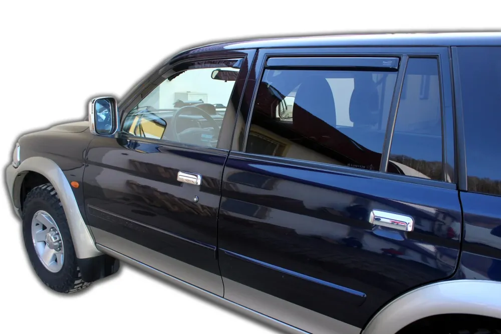 Vindavviser Mitsubishi Pajero Sport (1997-2013) – PMMA Plexi | Heko