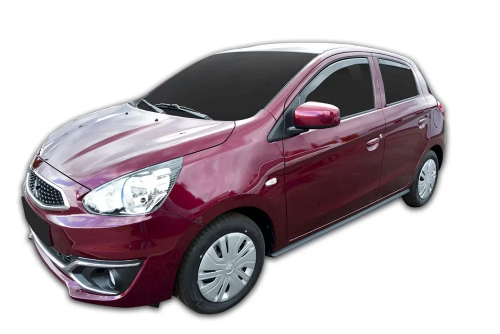 Vindavviser Mitsubishi SPACE STAR 5-dørs 2014→ sett 4 stk. – PMMA Plexi | Heko