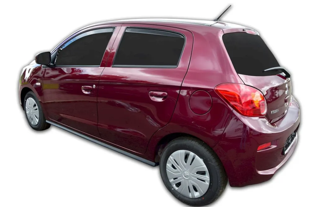 Vindavviser Mitsubishi SPACE STAR 5-dørs 2014→ sett 4 stk. – PMMA Plexi | Heko