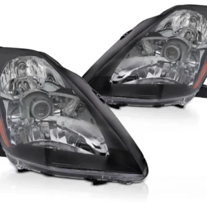 Frontlykter Nissan 350Z (2003–2005) Svart - LPNI08