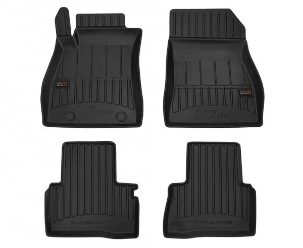 Gulvmatter Nissan Juke (2010-2019) – 3D Premium med sidekant | Frogum