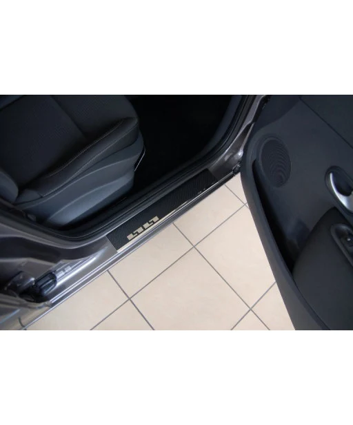 Dørbeskytter Nissan Leaf II / Carbon Edition (2017-2024) – Rustfritt stål | Alufrost