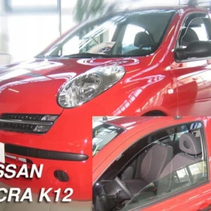 Vindavviser Nissan MICRA K 12 5-dørs (2002-) – PMMA Plexi | Heko