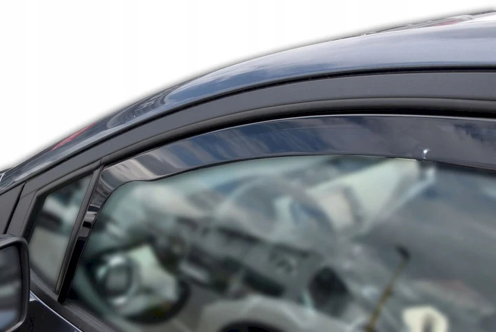 Vindavviser Nissan MICRA K 14 5-dørs 2017→ sett 2 stk. – PMMA Plexi | Heko