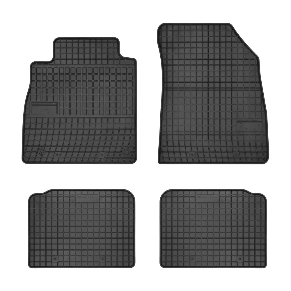 Gulvmatter Nissan Micra K14 (2017-) – med sidekant på 1 cm | Frogum