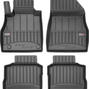 Gulvmatter Nissan Micra V K14 (2016-) – 3D Premium med sidekant | Frogum