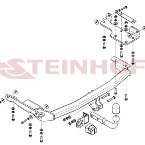Tilhengerfeste Nissan Murano (Z50) (american version) (2003-2008) – fastmontert | Steinhof