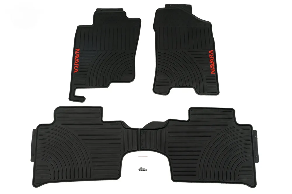 Gulvmatter Nissan Navara IV (NP300) (2014-2022) – Luktfrie gummi | Ven-Tuning
