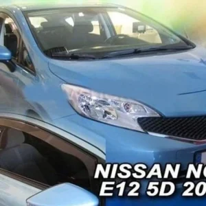 Vindavviser Nissan NOTE II E12 / sett 4 stk. (2013-) – PMMA Plexi | Heko