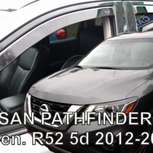 Vindavviser Nissan Pathfinder IV (R52) / sett 4 stk. (2012-2020) – PMMA Plexiglass | Heko