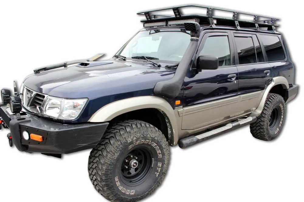 Vindavviser Nissan Patrol GR Y61 1997→ – PMMA Plexi | Heko