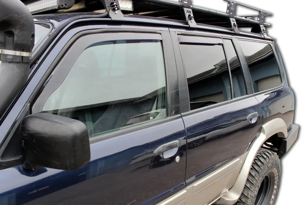 Vindavviser Nissan Patrol GR Y61 1997→ – PMMA Plexi | Heko