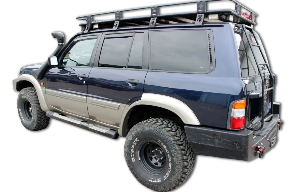 Vindavviser Nissan Patrol GR Y61 1997→ – PMMA Plexi | Heko
