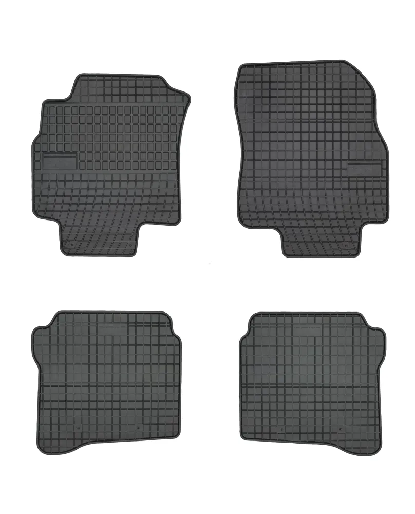 Gulvmatter Nissan Primera P12 (2001-2007) – med sidekant på 1 cm | Frogum
