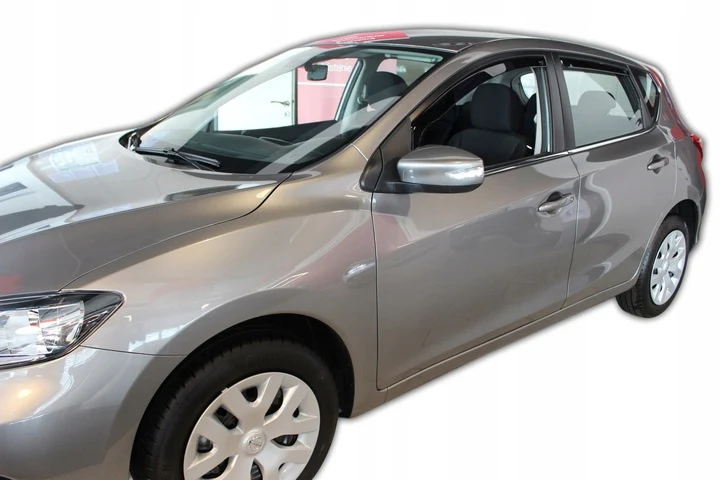 Vindavviser Nissan PULSAR 5-dørs 2014→ sett 4 stk. – PMMA Plexi | Heko