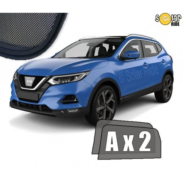Solskjerm Nissan Qashqai (J11) (2017-2021) facelift (2 stk)