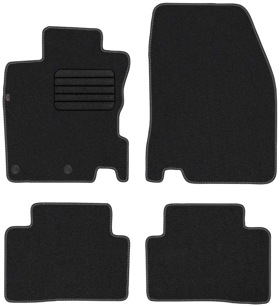 Stoffmatter Nissan Qashqai (J11) (2013-2021) – Premium Stoff - Textil