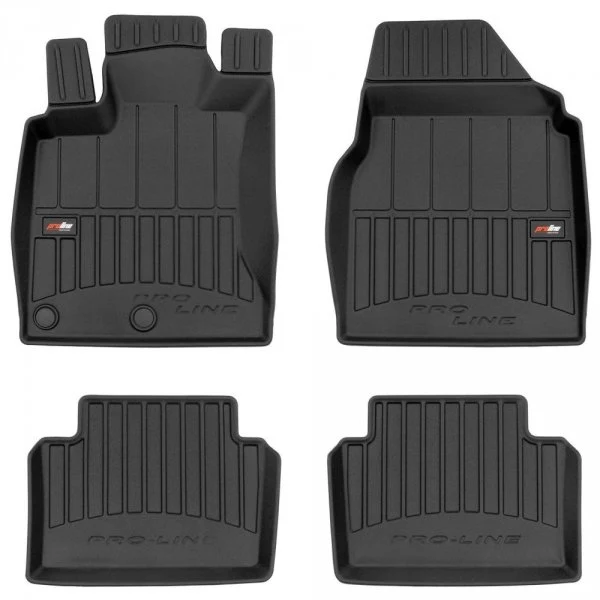 Gulvmatter Nissan Qashqai (J10) / passer ikke til Tekna (2007-2013) – 3D Premium med sidekant | Frogum